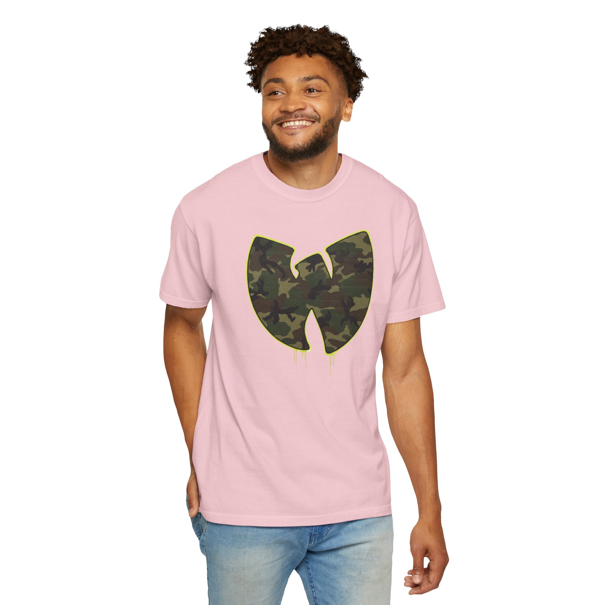 Camo Wu-Tang Logo T-Shirt