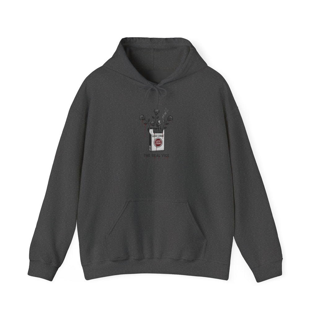 Hoodie — Vintage Apothecary Rose Graphic 'Poison' Streetwear