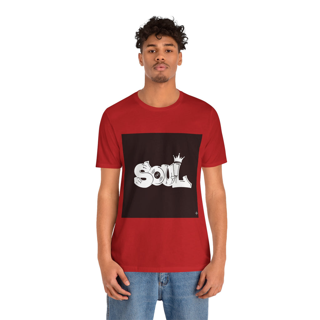 Soul Graffiti T‑Shirt — Urban Streetwear Tee with Crown Logo