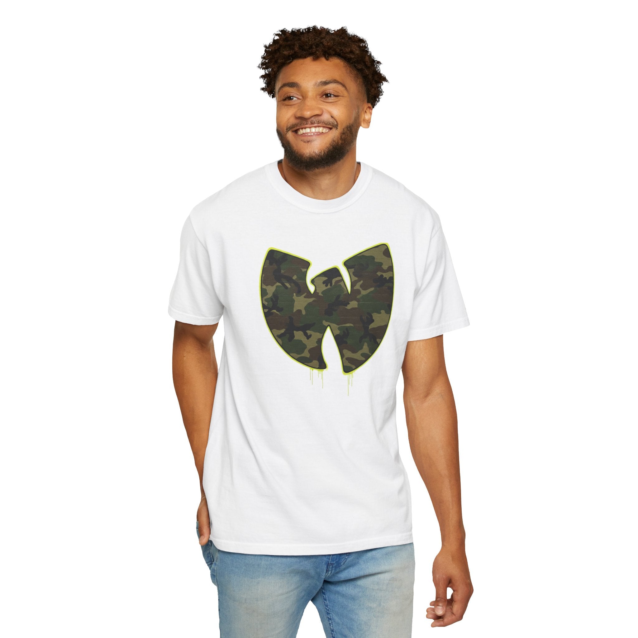 Camo Wu-Tang Logo T-Shirt