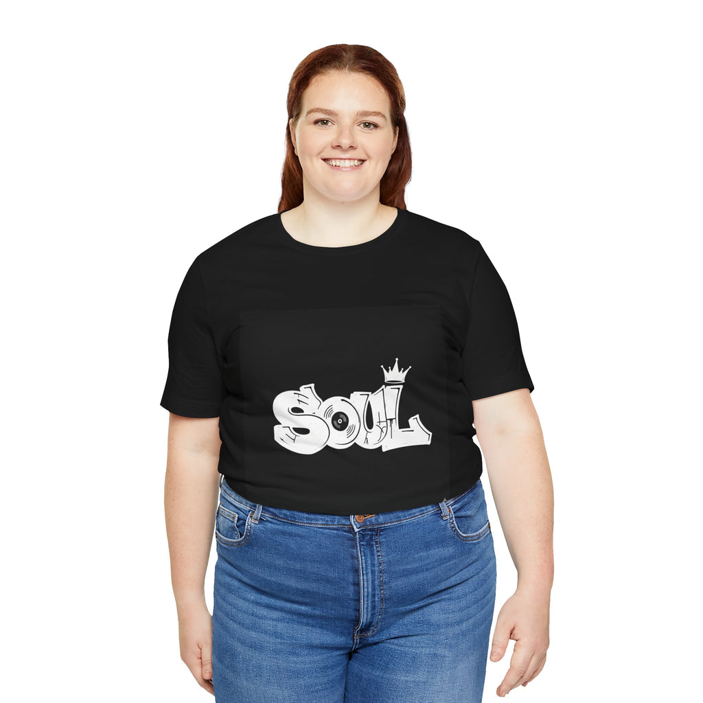 Soul Graffiti T‑Shirt — Urban Streetwear Tee with Crown Logo