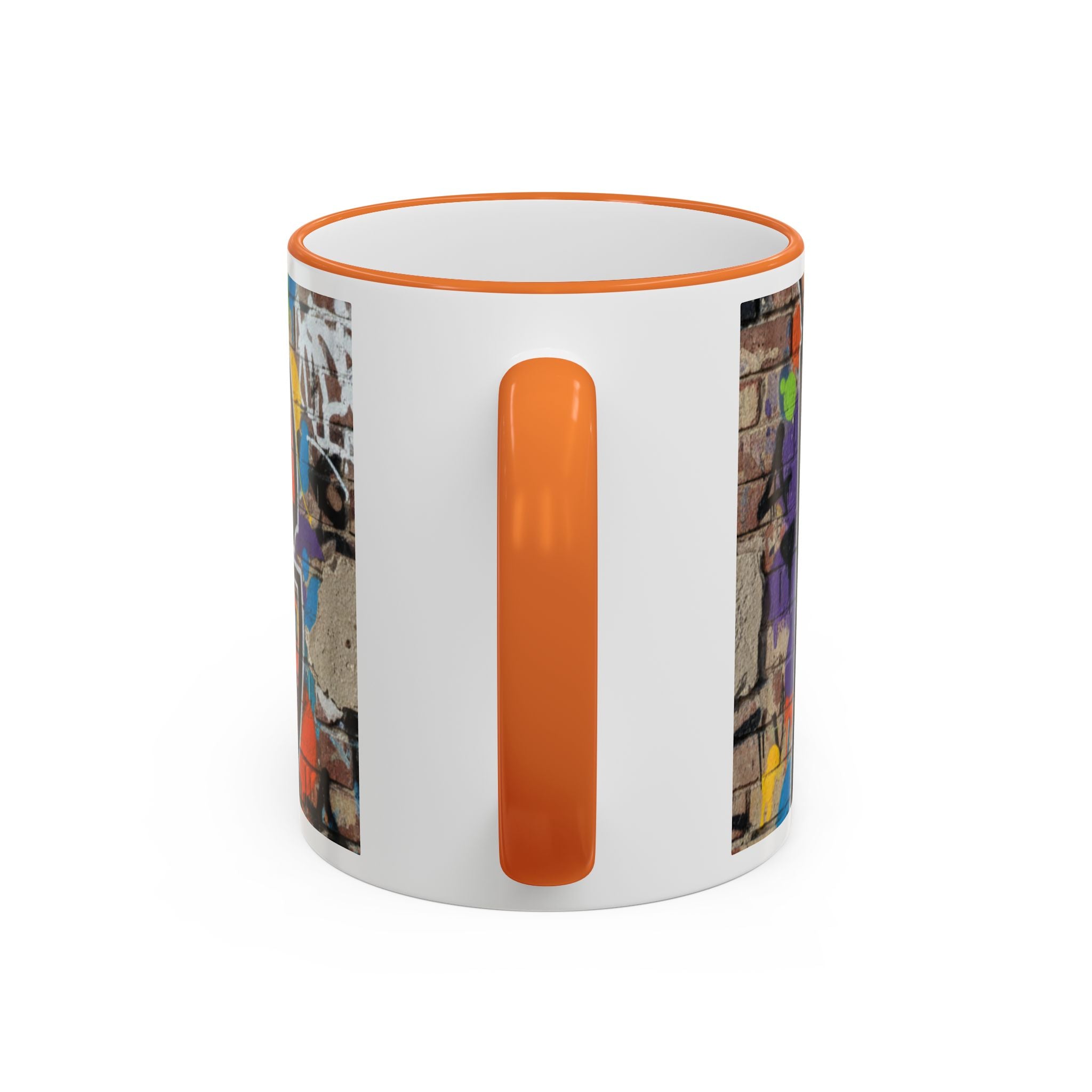 New York Graffiti Accent Rim Mug (11oz/15oz)