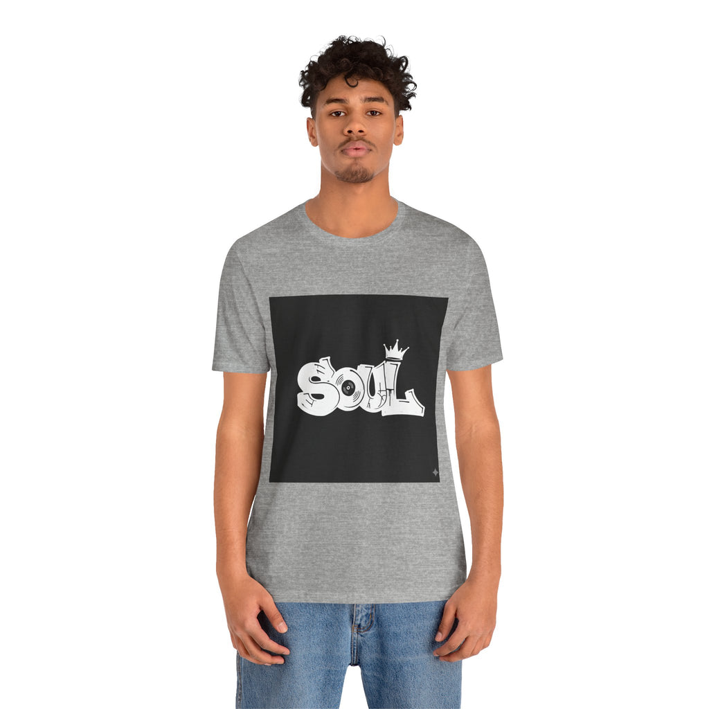 Soul Graffiti T‑Shirt — Urban Streetwear Tee with Crown Logo