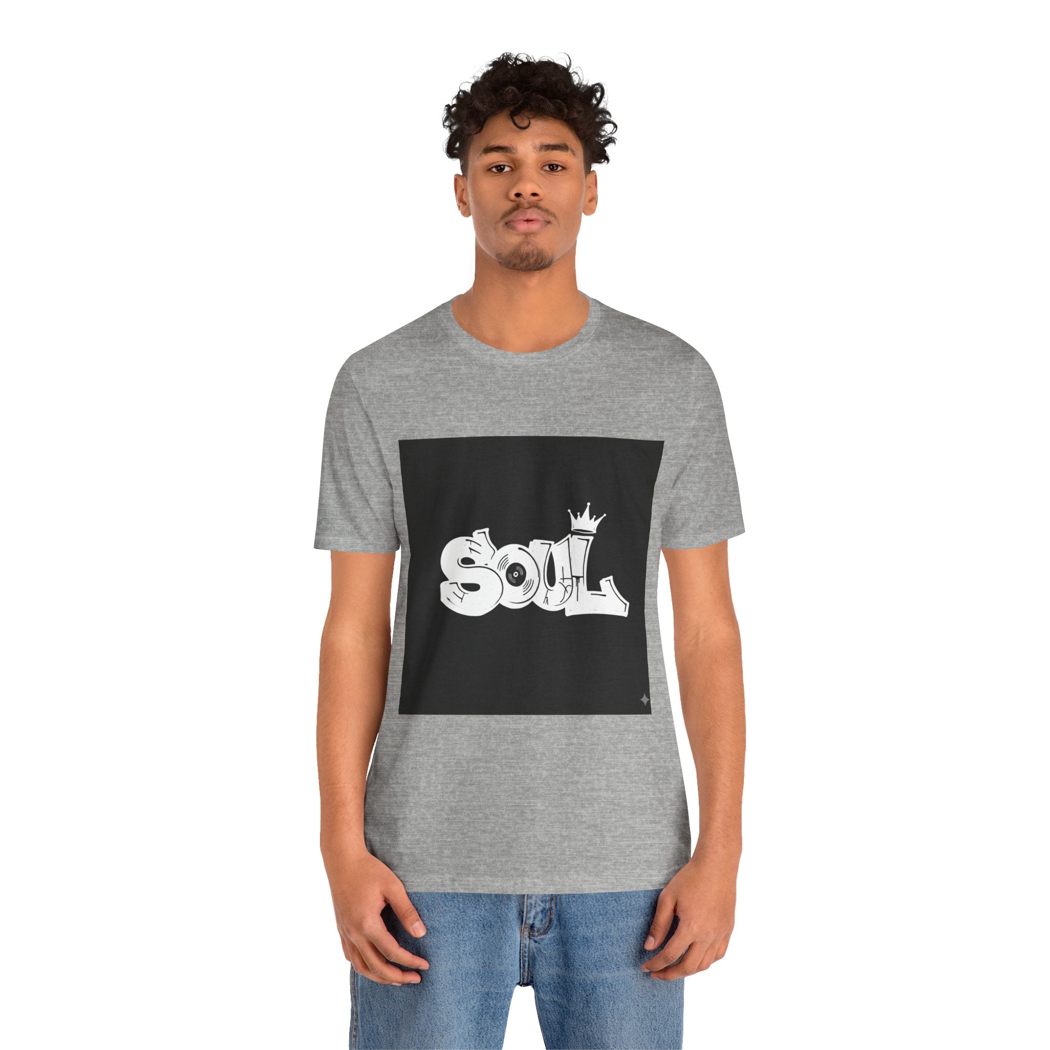 Soul Graffiti T‑Shirt — Urban Streetwear Tee with Crown Logo