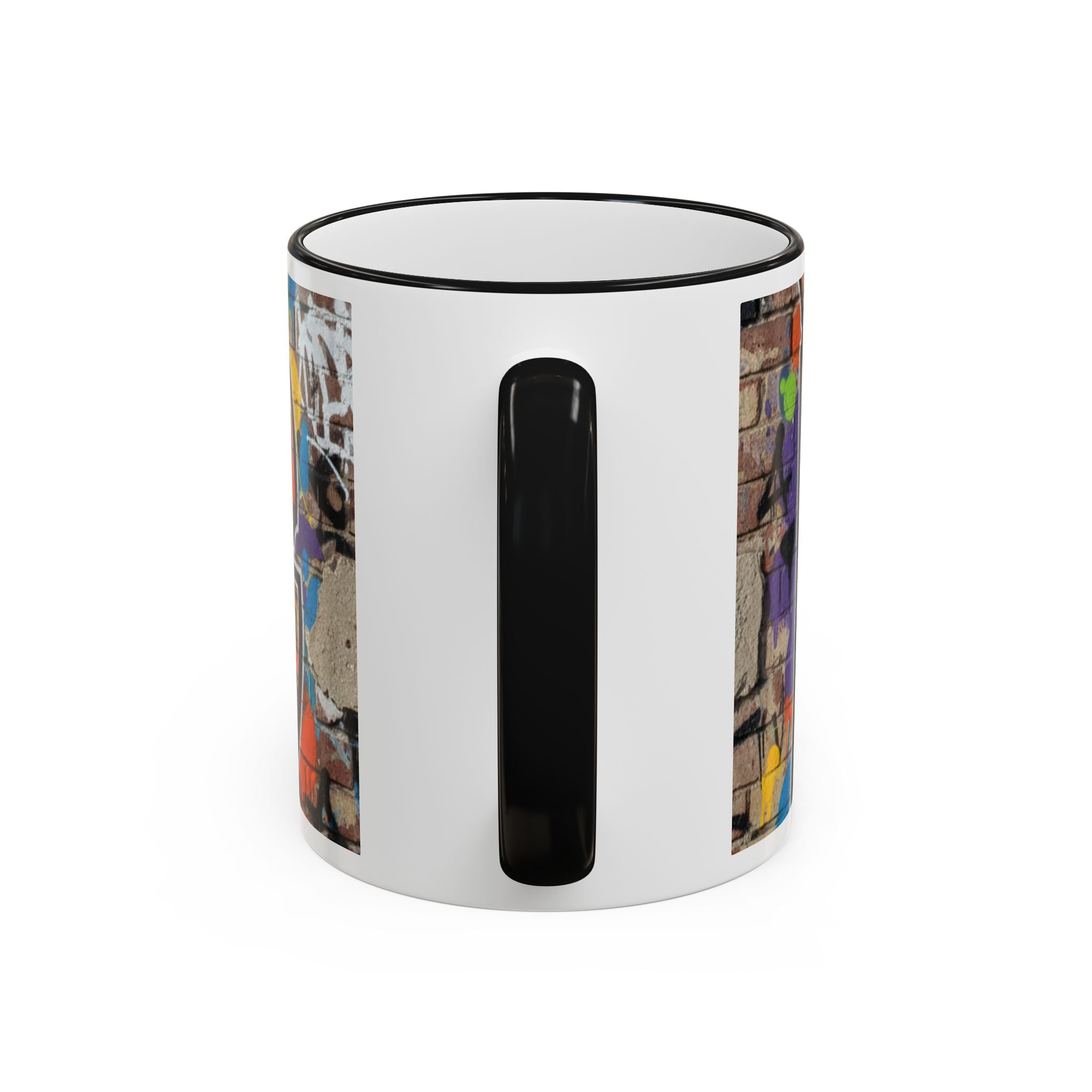 New York Graffiti Accent Rim Mug (11oz/15oz)