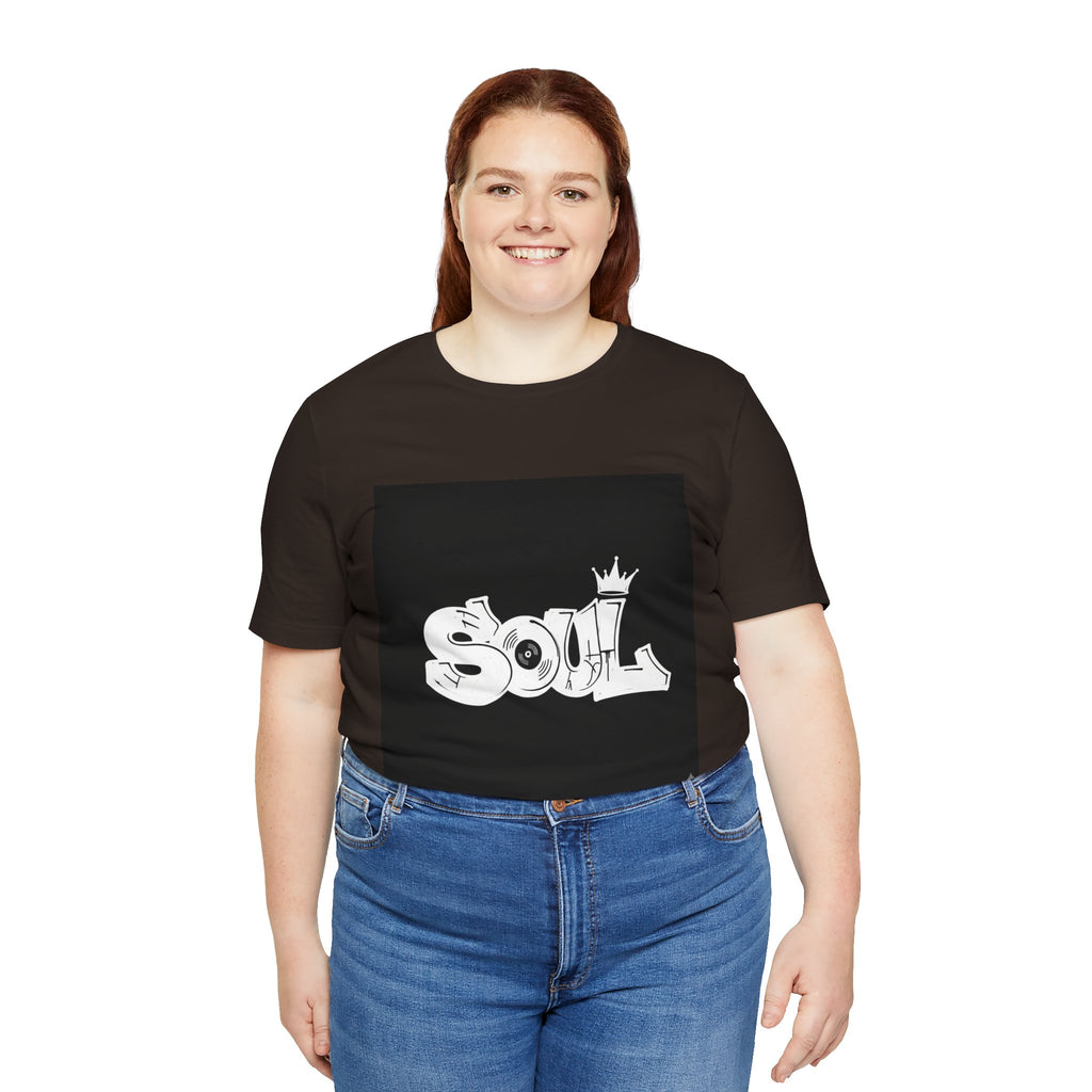 Soul Graffiti T‑Shirt — Urban Streetwear Tee with Crown Logo