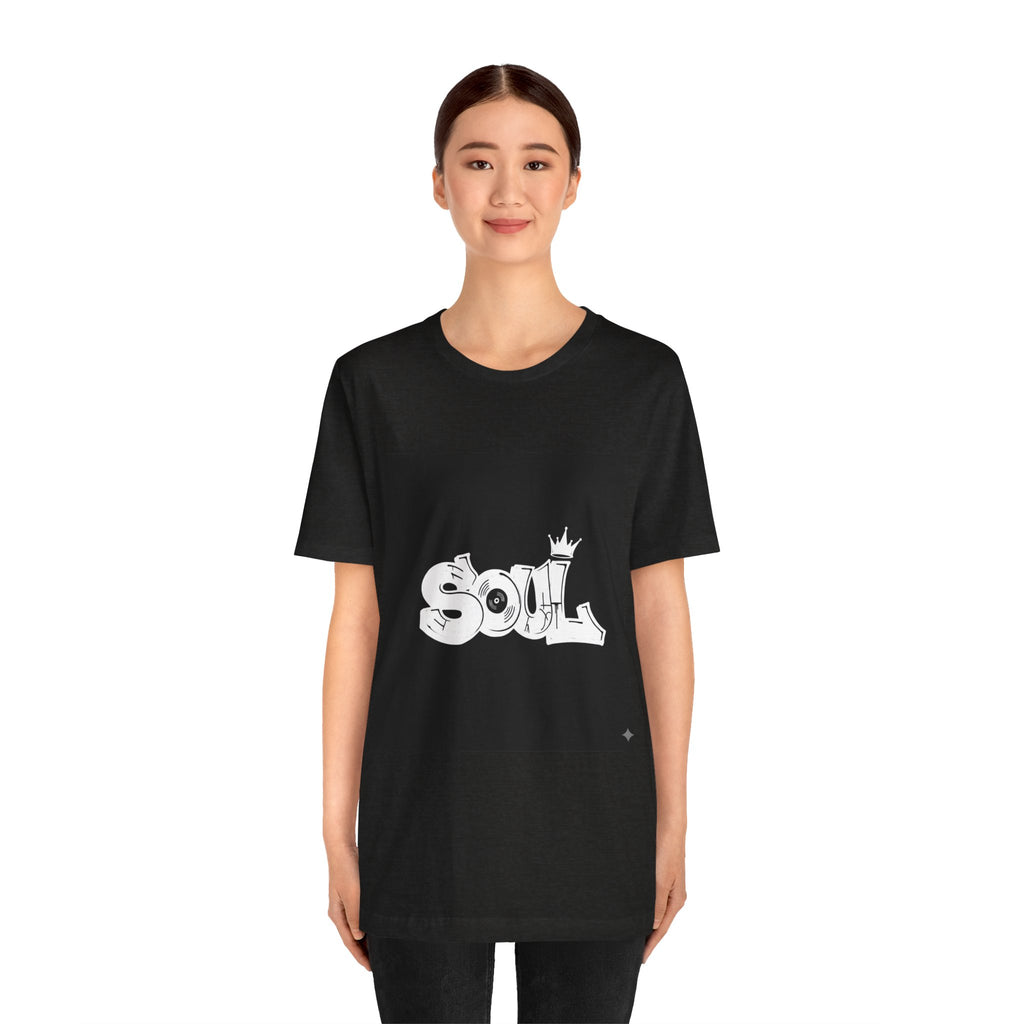 Soul Graffiti T‑Shirt — Urban Streetwear Tee with Crown Logo