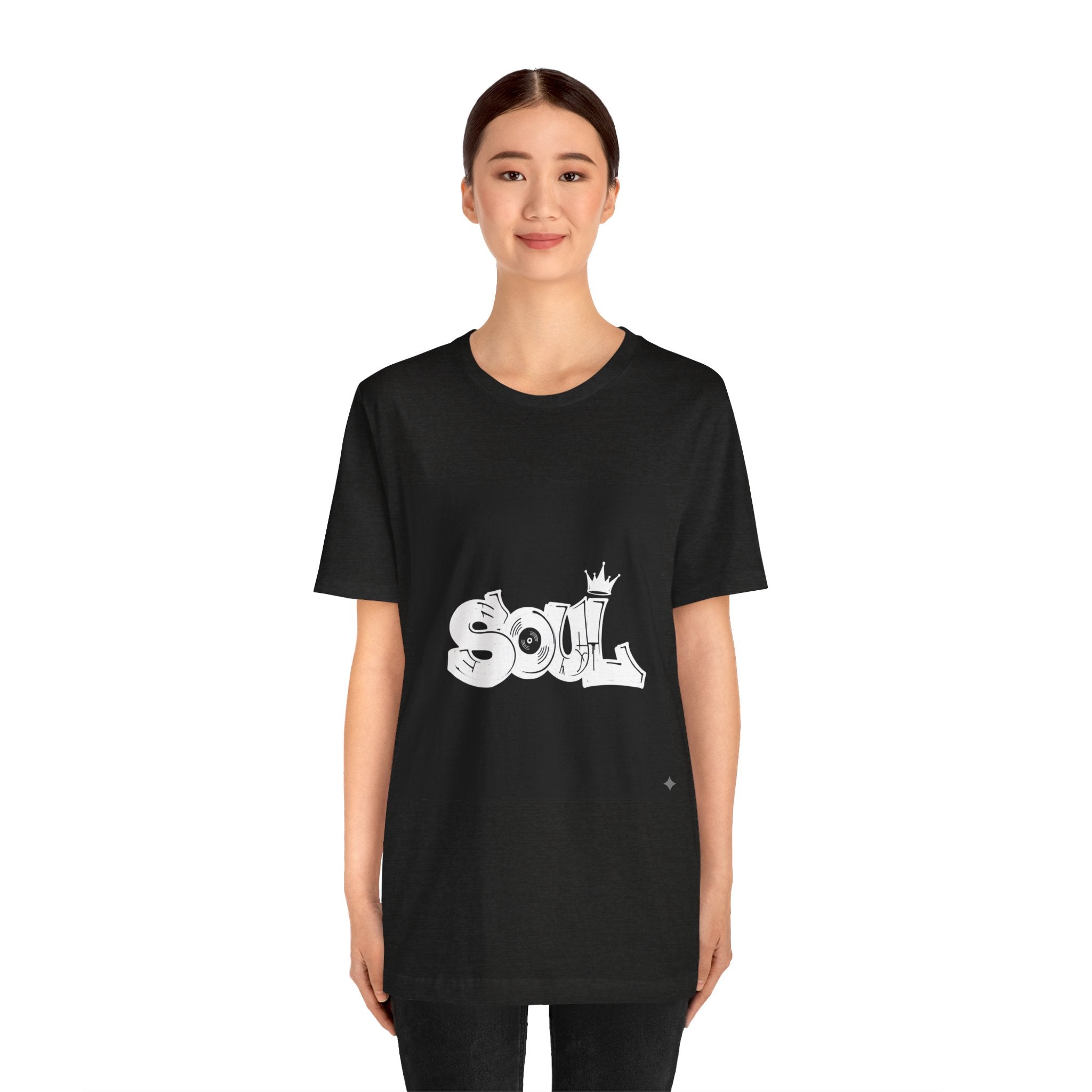Soul Graffiti T‑Shirt — Urban Streetwear Tee with Crown Logo