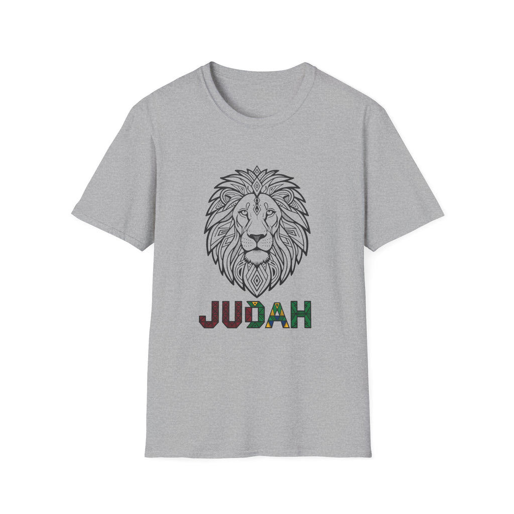 Lion Judah T-Shirt — Rasta Colors Lion of Judah Graphic Tee