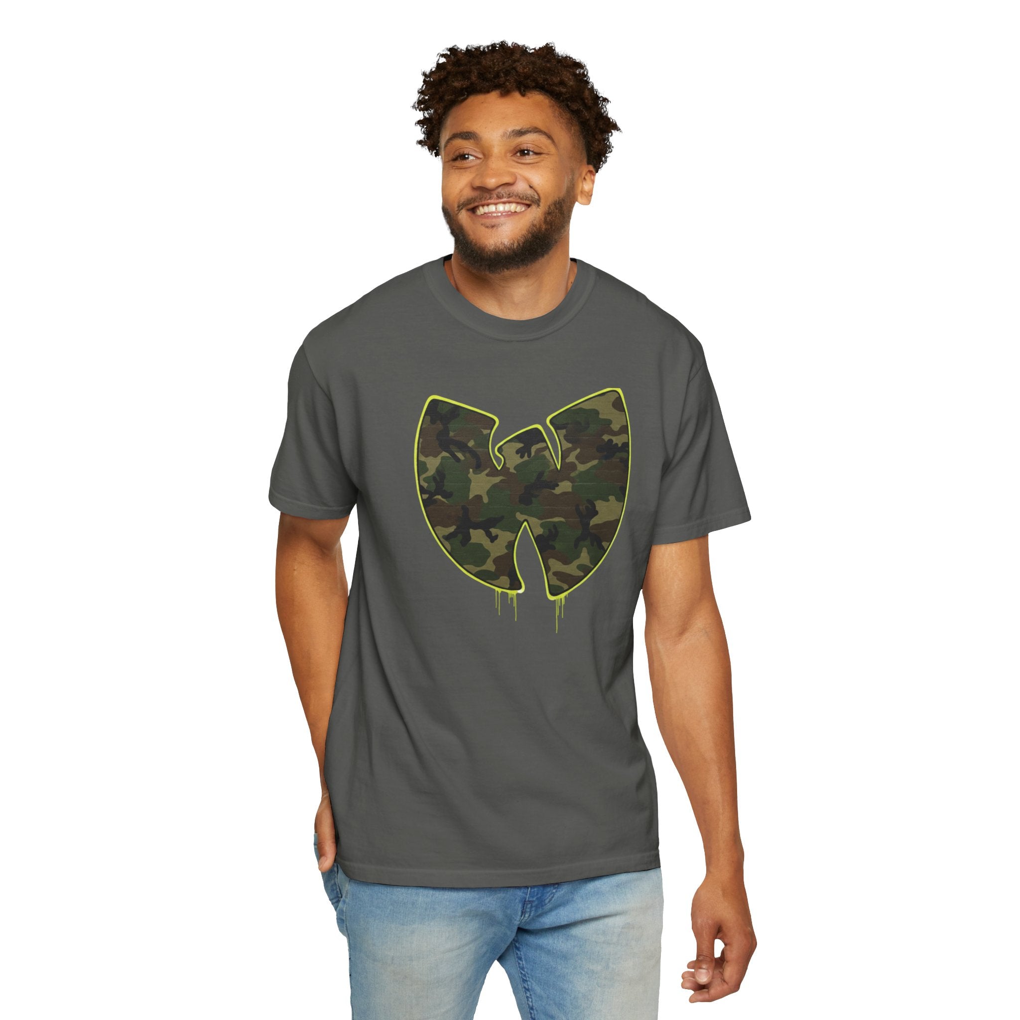 Camo Wu-Tang Logo T-Shirt