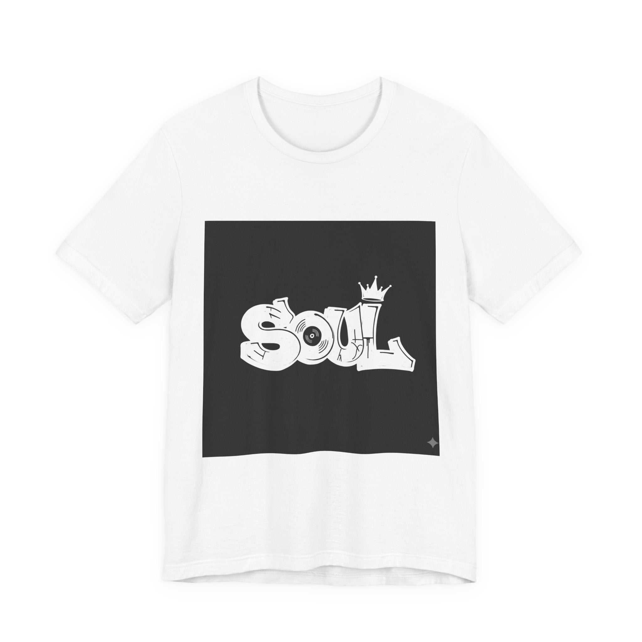 Soul Graffiti T‑Shirt — Urban Streetwear Tee with Crown Logo