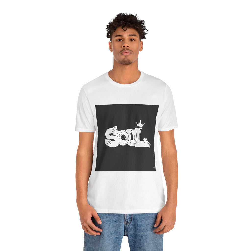 Soul Graffiti T‑Shirt — Urban Streetwear Tee with Crown Logo