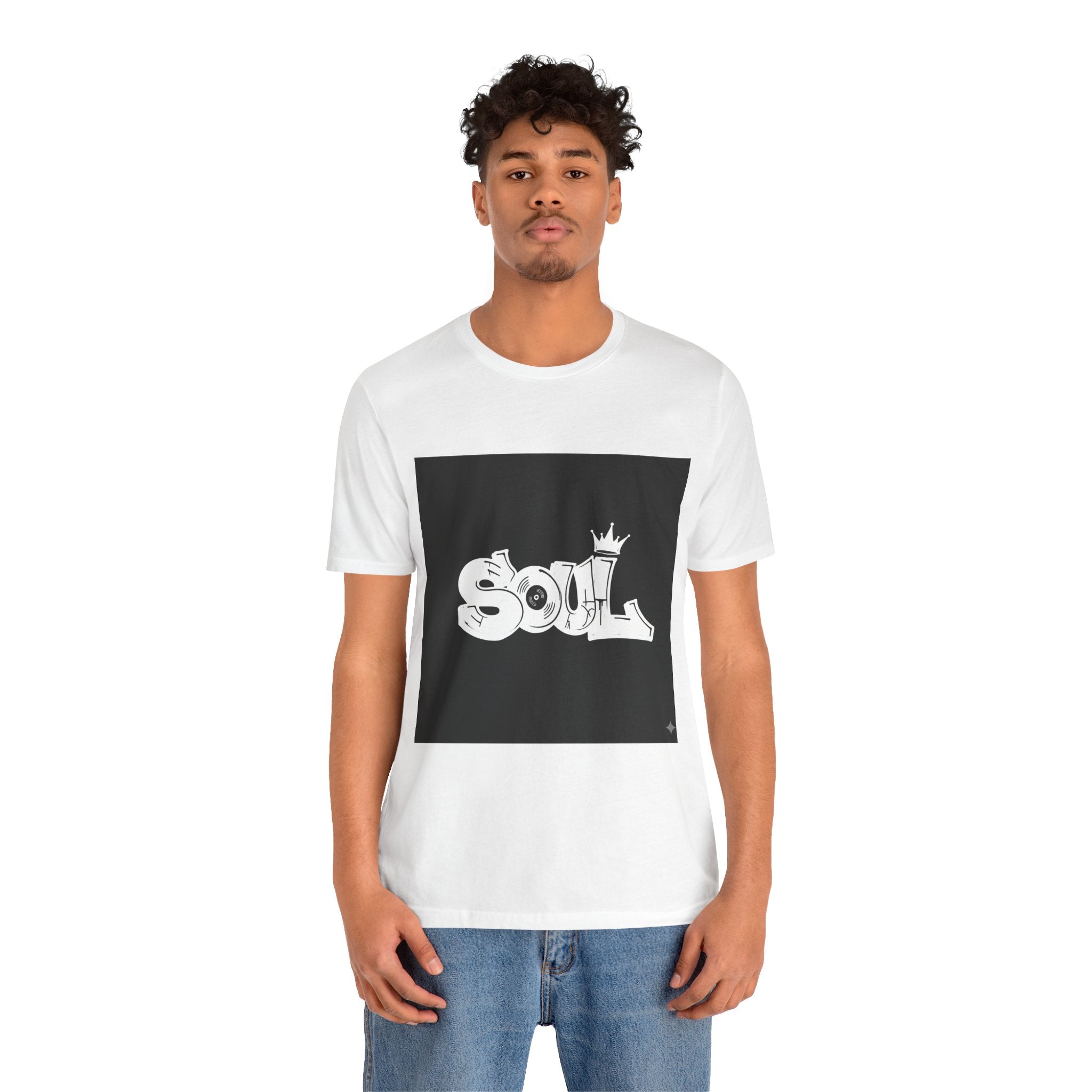Soul Graffiti T‑Shirt — Urban Streetwear Tee with Crown Logo