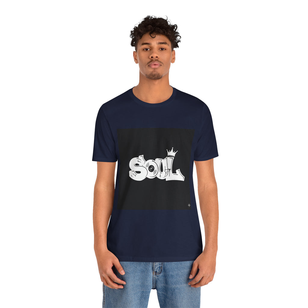 Soul Graffiti T‑Shirt — Urban Streetwear Tee with Crown Logo