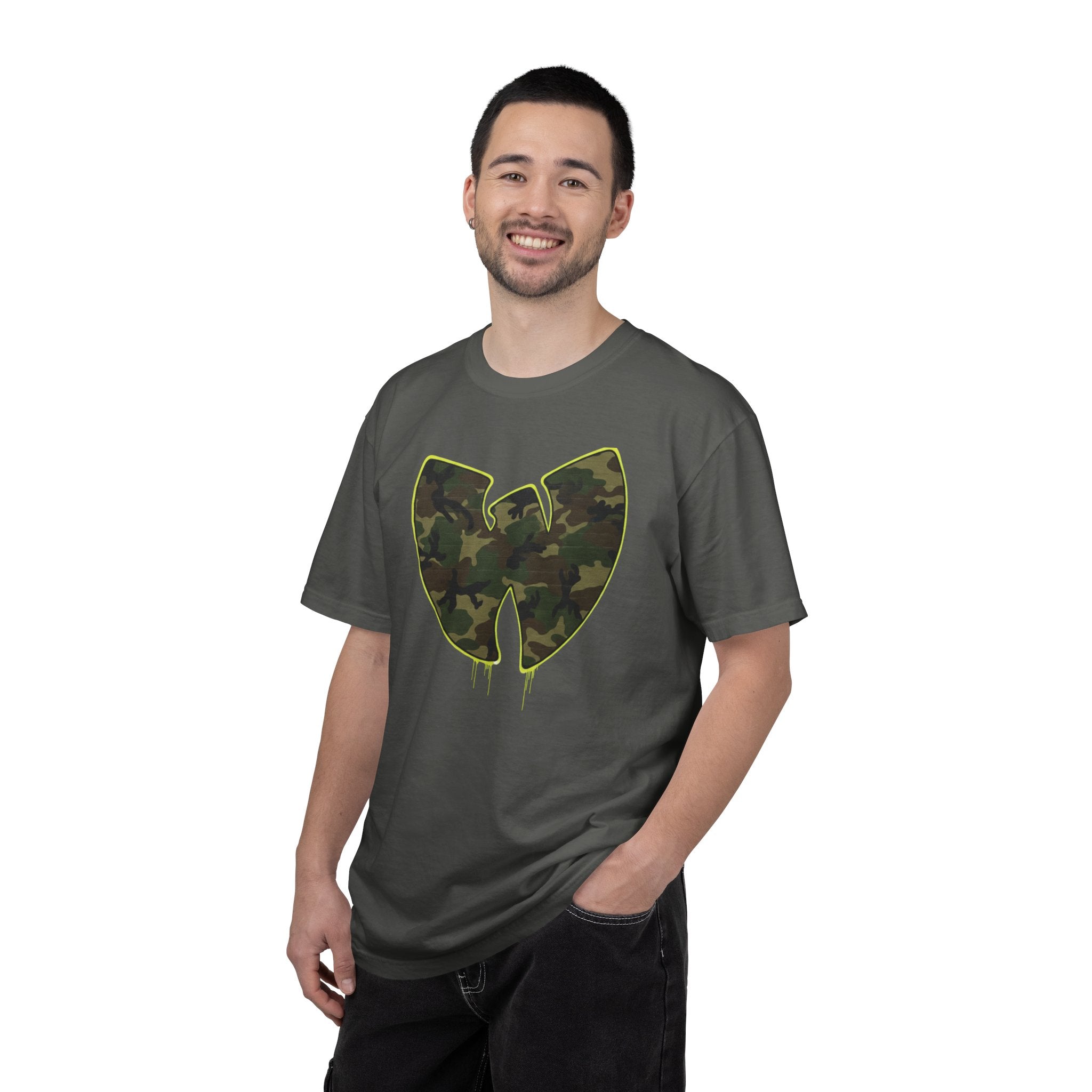 Camo Wu-Tang Logo T-Shirt