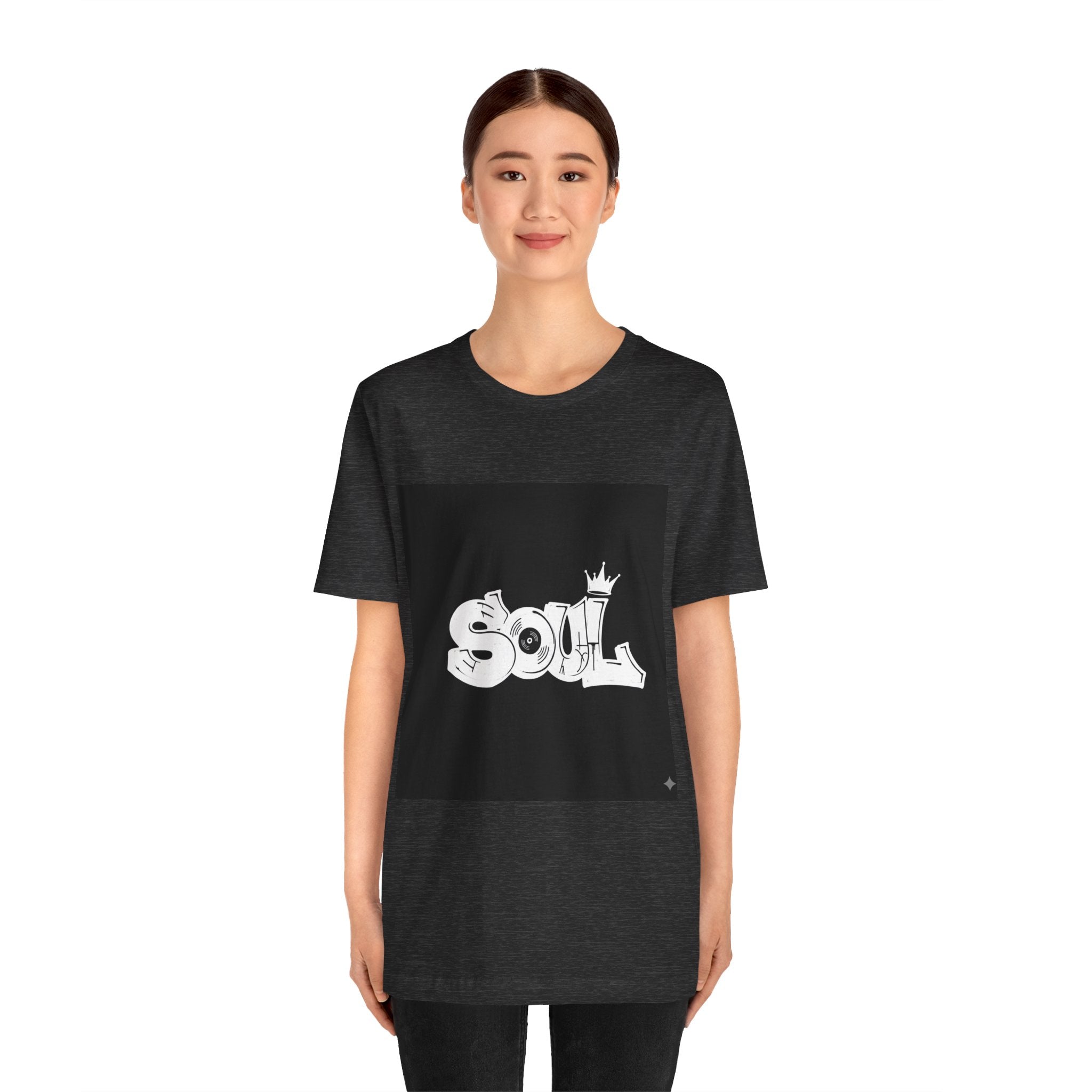 Soul Graffiti T‑Shirt — Urban Streetwear Tee with Crown Logo