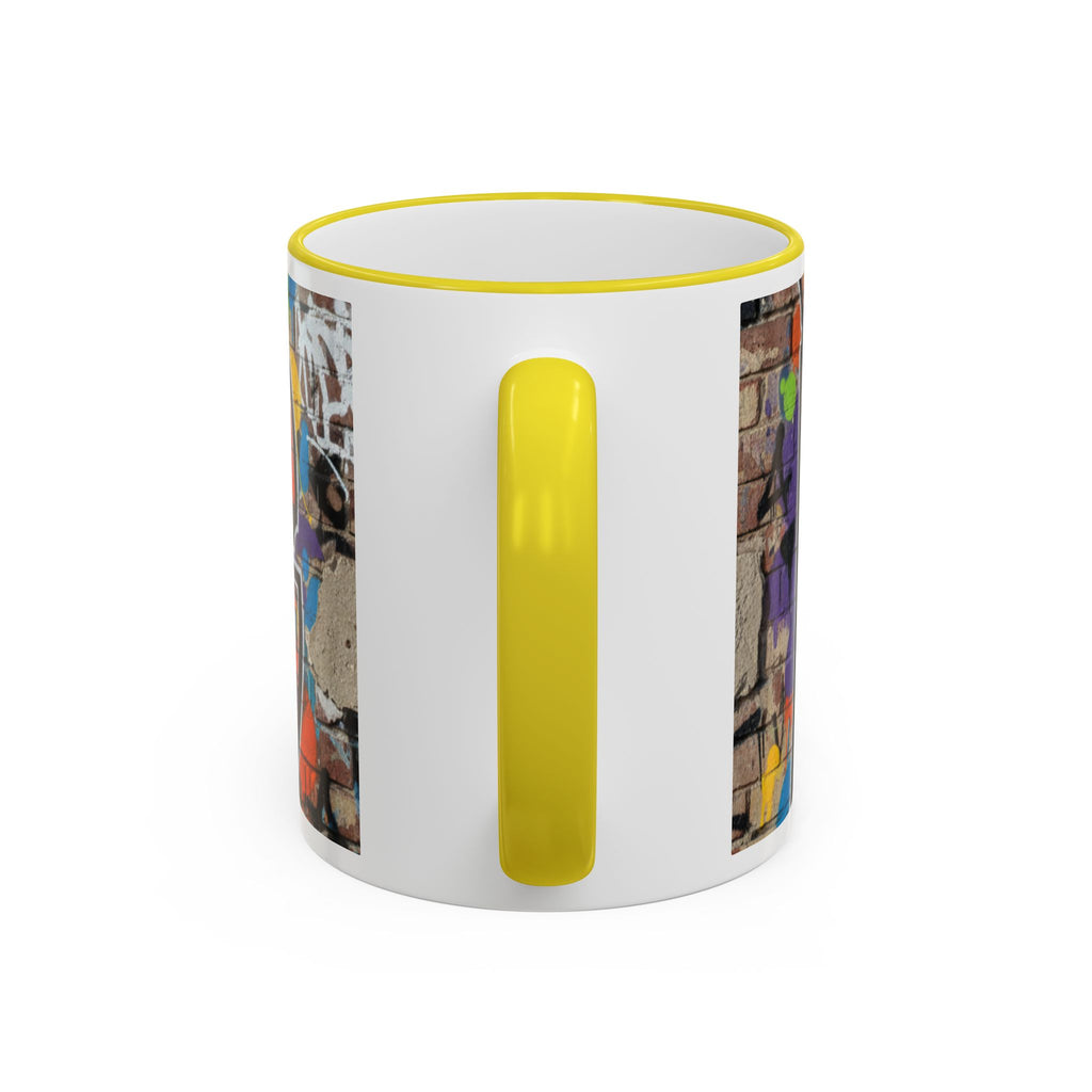 New York Graffiti Accent Rim Mug (11oz/15oz)
