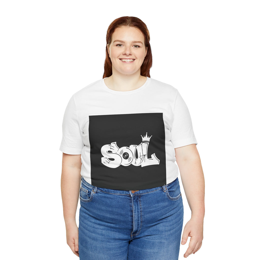Soul Graffiti T‑Shirt — Urban Streetwear Tee with Crown Logo