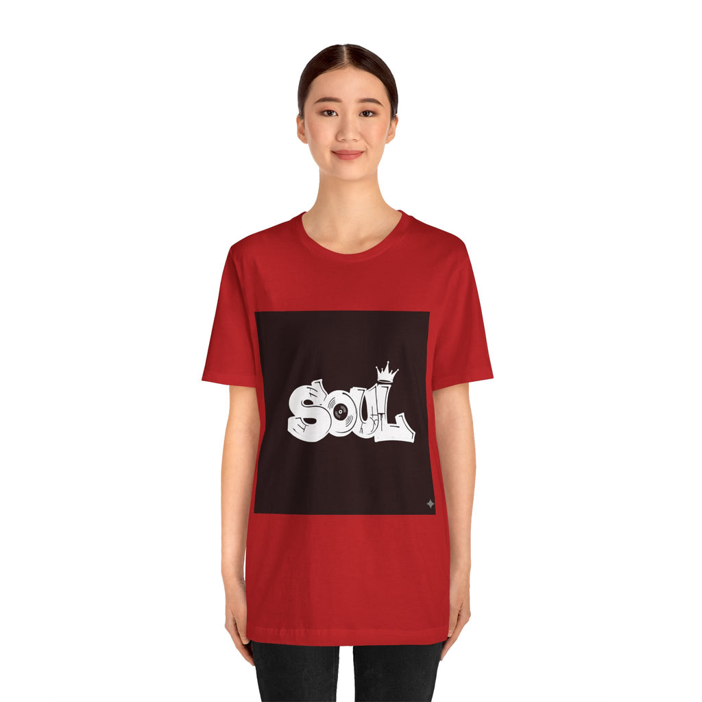 Soul Graffiti T‑Shirt — Urban Streetwear Tee with Crown Logo