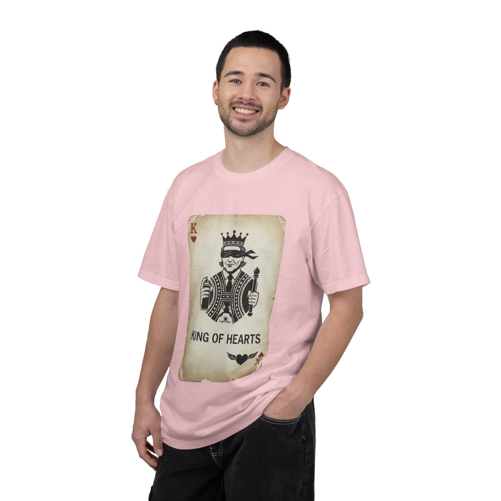 King of Hearts T-Shirt — Vintage Playing Card Graphic Tee