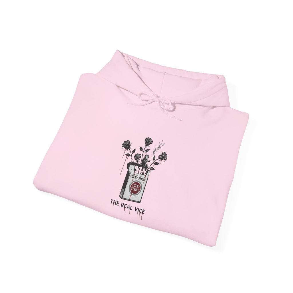 Hoodie — Vintage Apothecary Rose Graphic 'Poison' Streetwear