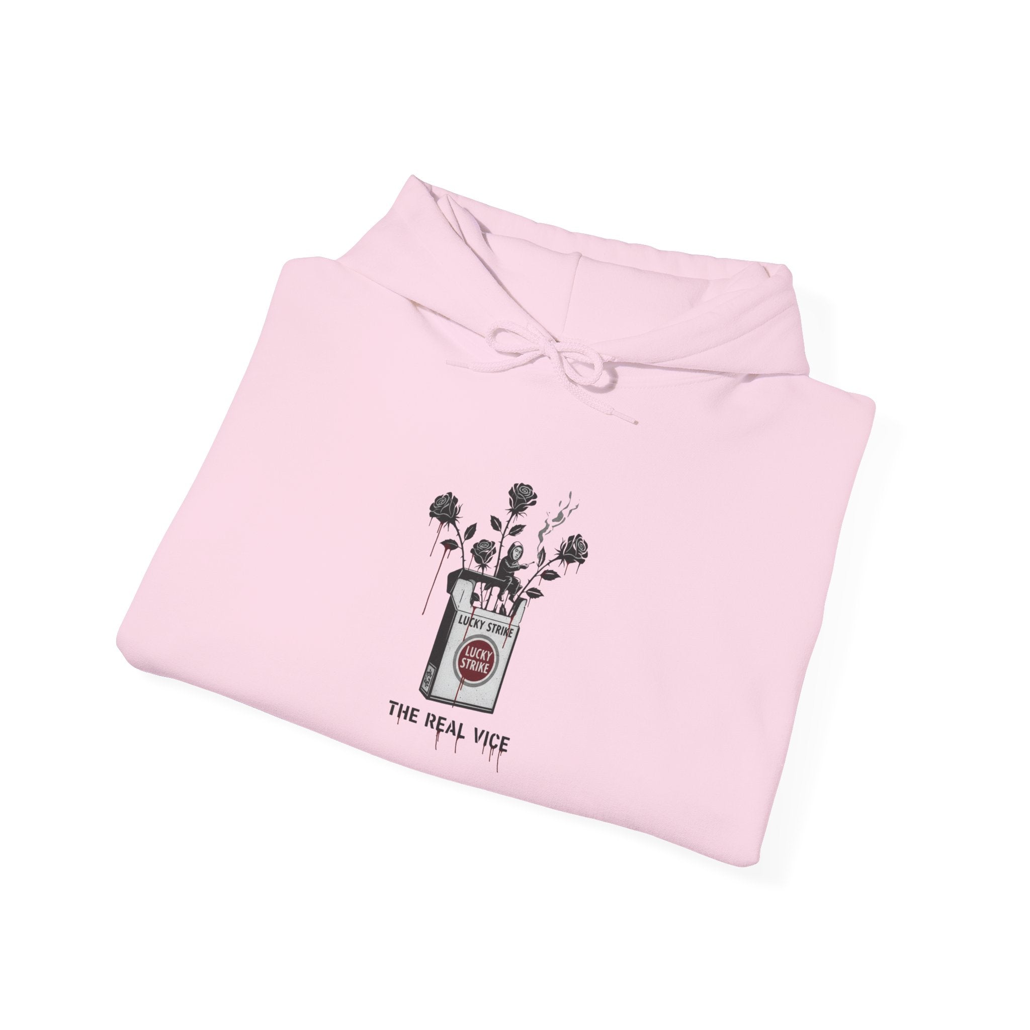 Hoodie — Vintage Apothecary Rose Graphic 'Poison' Streetwear