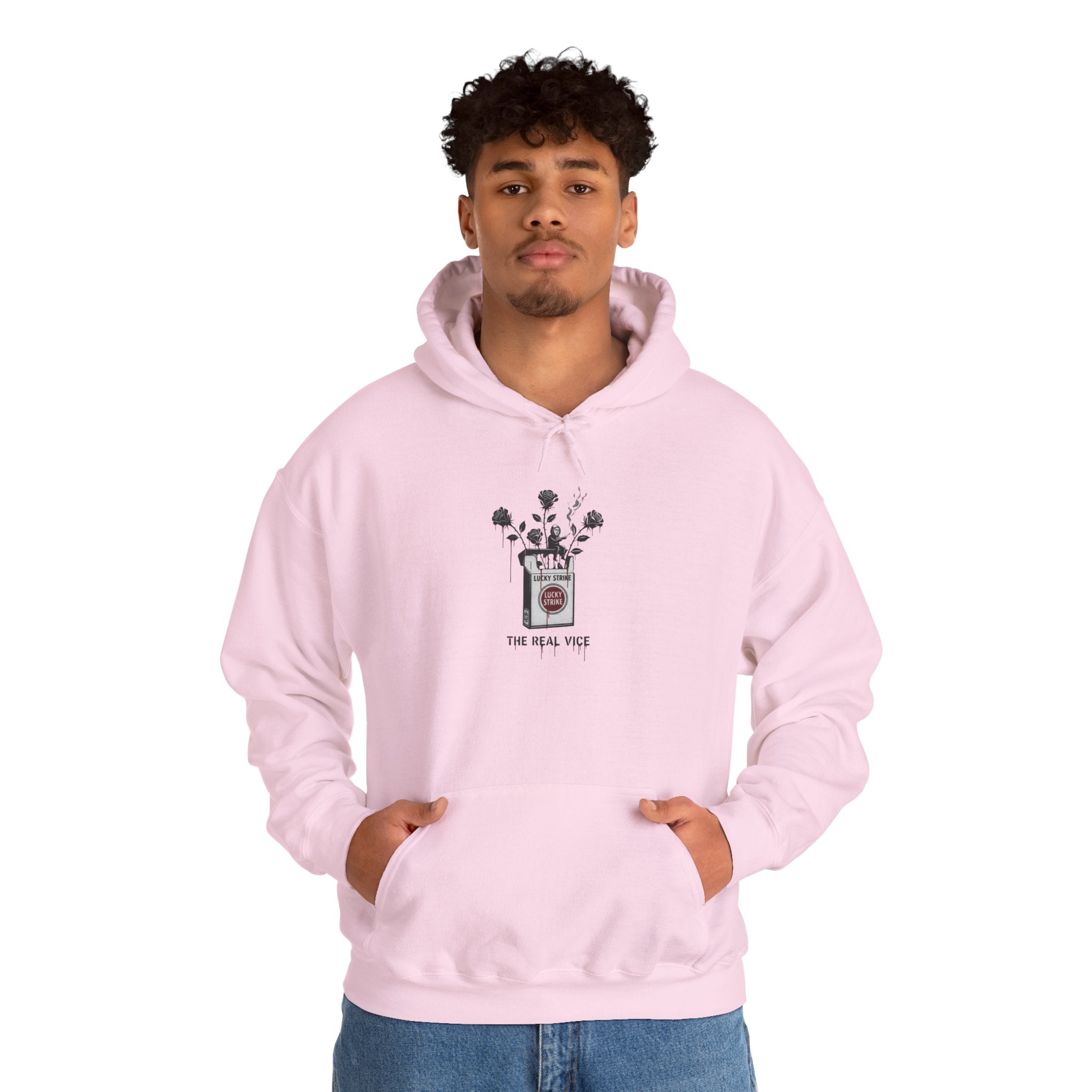 Hoodie — Vintage Apothecary Rose Graphic 'Poison' Streetwear