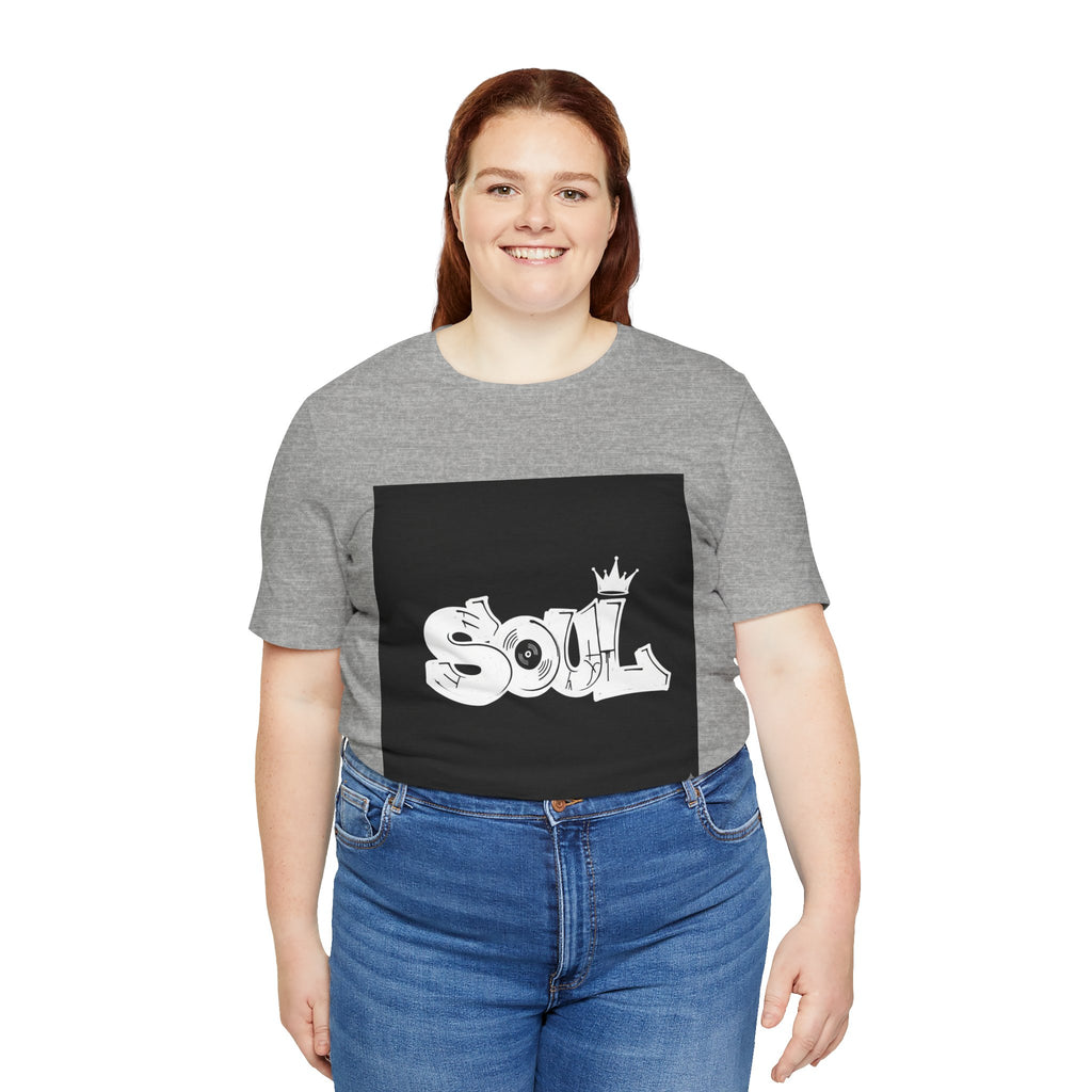 Soul Graffiti T‑Shirt — Urban Streetwear Tee with Crown Logo